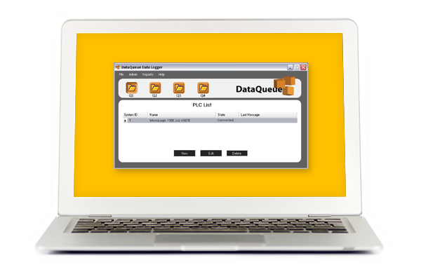 DataQueue's easy-to-use interface enables you to collect data at set time intervals, eliminating manual data monitoring.
